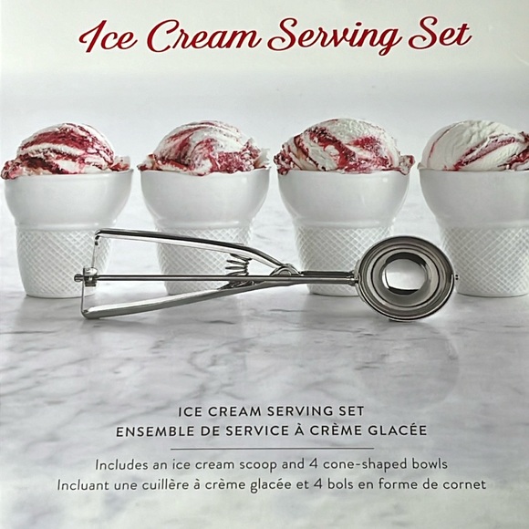 Ice Cream Serving Set - Picture 1 of 5